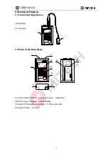 Предварительный просмотр 6 страницы MITECH MT200 User Manual