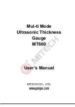 Preview for 1 page of MITECH MT660 User Manual