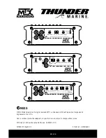 Preview for 32 page of Mitek Thunder Marine WET500.1 Owner'S Manual