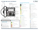 Preview for 2 page of Mitel 485G Quick Reference