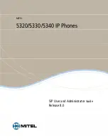 Предварительный просмотр 1 страницы Mitel 5320 IP Phone Administrator'S Manual