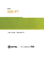 Mitel 5560 User Manual предпросмотр