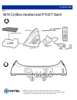 Mitel 5610 Installation Manual preview