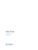 Предварительный просмотр 1 страницы Mitel 6730a User Manual