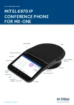 Mitel 6970 IP Quick Reference Manual preview