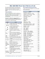 Preview for 4 page of Mitel 8560 User Manual