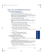 Предварительный просмотр 32 страницы Mitel INT1400 User Manual