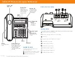 Preview for 1 page of Mitel IP420 Quick Reference