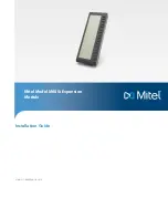 Mitel M680i Installation Manual preview