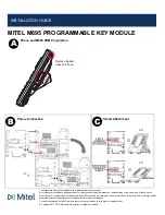 Preview for 1 page of Mitel M695 Installation Manual