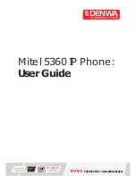 Mitel MiVoice 5360 User Manual preview