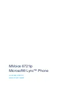 Preview for 1 page of Mitel MiVoice 6721ip Linc Quick Start Manual