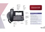 Предварительный просмотр 1 страницы Mitel MiVoice Connect IP480 Quick Reference Manual