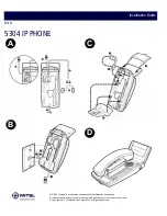 Предварительный просмотр 1 страницы Mitel OfficeConnect 5304 Installation Manual