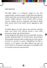 Preview for 2 page of Mito HQ EMF METER User Manual