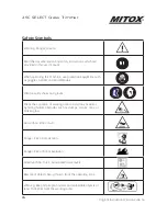 Preview for 4 page of Mitox 25C SELECT Operator'S Manual