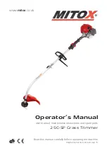 Mitox 25C-SP Operator'S Manual preview