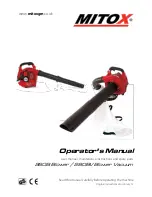 Preview for 1 page of Mitox 260B Operator'S Manual