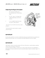 Preview for 16 page of Mitox 260B Operator'S Manual