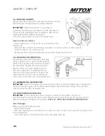 Preview for 16 page of Mitox 26B-SP Operator'S Manual