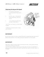 Предварительный просмотр 16 страницы Mitox 26B Operator'S Manual