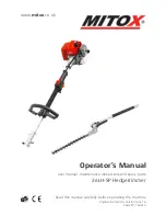 Mitox 26LH-SP Operator'S Manual предпросмотр