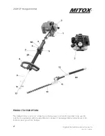 Preview for 2 page of Mitox 26LH-SP Operator'S Manual