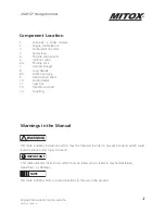Preview for 3 page of Mitox 26LH-SP Operator'S Manual
