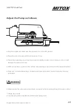 Предварительный просмотр 25 страницы Mitox 26MT-SP Operator'S Manual