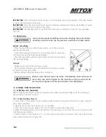 Preview for 12 page of Mitox 280BVX Operator'S Manual