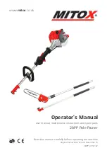 Mitox 28PP Operator'S Manual предпросмотр