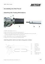 Preview for 15 page of Mitox 28PP Operator'S Manual