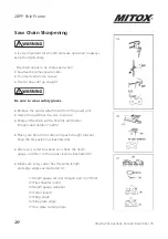 Preview for 20 page of Mitox 28PP Operator'S Manual