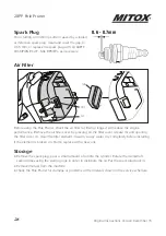 Preview for 26 page of Mitox 28PP Operator'S Manual