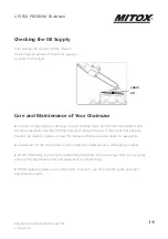 Предварительный просмотр 19 страницы Mitox 415CSX PREMIUM Operator'S Manual