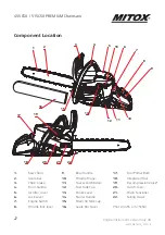 Preview for 2 page of Mitox 455CSX Operator'S Manual