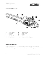 Preview for 2 page of Mitox 600DX Operator'S Manual