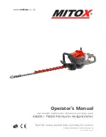 Предварительный просмотр 1 страницы Mitox 650DX Premium+ Operator'S Manual