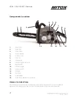 Preview for 2 page of Mitox CS38 Operator'S Manual