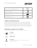 Preview for 4 page of Mitox CS38 Operator'S Manual