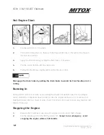 Preview for 18 page of Mitox CS38 Operator'S Manual