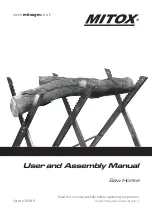 Mitox MISHB User And Assembly Manual предпросмотр