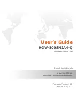 MitraStar HGW-500SN2A4-Q User Manual предпросмотр