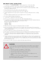 Preview for 2 page of Mitre10 900034495 Assembly & Operating Instructions