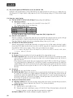 Предварительный просмотр 26 страницы Mitsubishi Daiya SRC25GZ-L1 User Manual