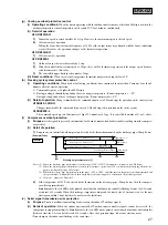 Предварительный просмотр 27 страницы Mitsubishi Daiya SRC25GZ-L1 User Manual