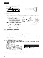 Предварительный просмотр 34 страницы Mitsubishi Daiya SRC25GZ-L1 User Manual