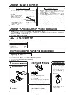 Preview for 13 page of Mitsubishi Daiya SRK20HB User Manual