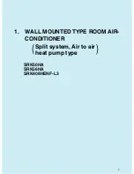 Preview for 1 page of Mitsubishi Daiya SRK408HENF-L3 User Manual