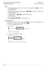 Preview for 112 page of Mitsubishi Electric 09R927 Structured Programming Manual